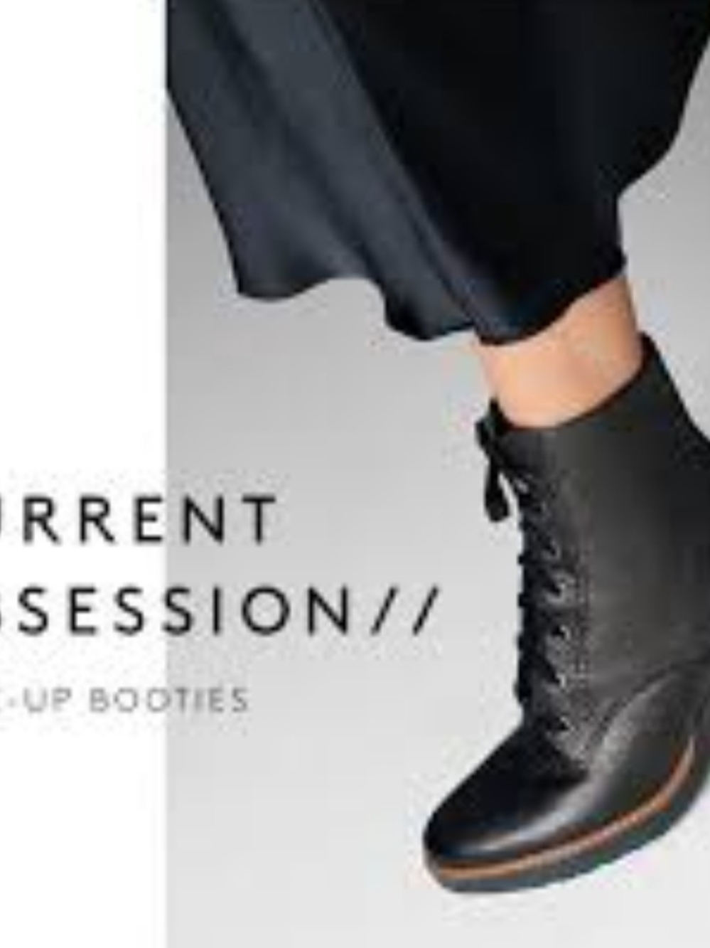 Naturalizer Lace-Up Ankle Booties
